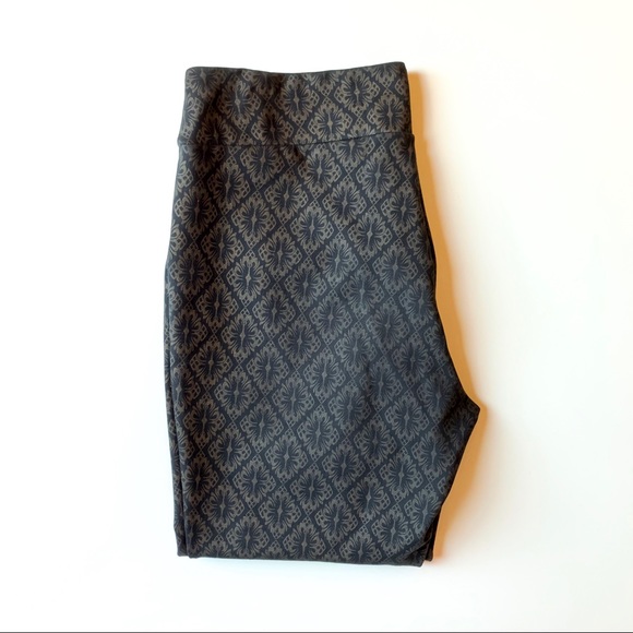 Soft Surroundings Dark Printed Pants - Picture 4 of 7